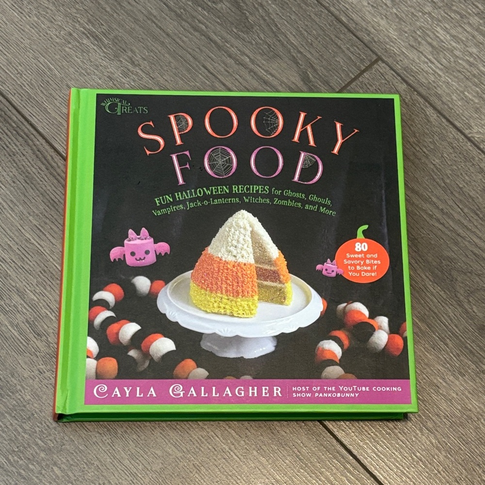 Spooky Food Halloween Recipe Book by Cayla Gallagher